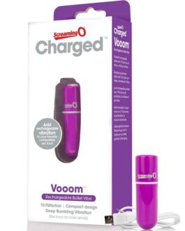 SCREAMING O – PROIETTILE VIBRANTE RICARICABILE VOOOM LILLA