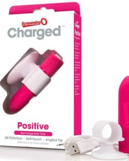 SCREAMING O – MASSAGGIATORE RICARICABILE POSITIVO ROSA