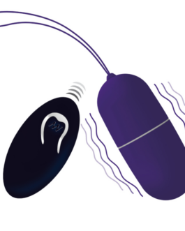 INTENSE – FLIPPY I UOVO VIBRANTE CON TELECOMANDO VIOLA