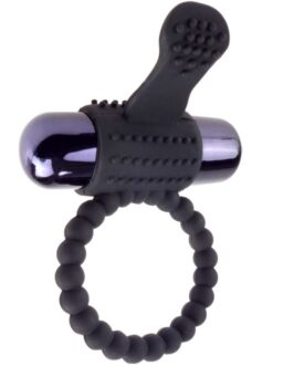 FANTASY C-RINGZ - ANELLO VIBRANTE IN SILICONE NERO