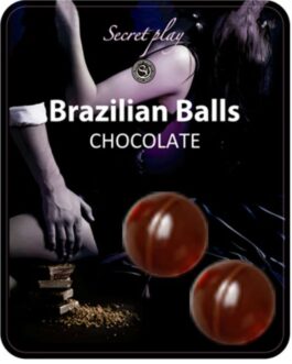 SECRETPLAY – 2 PALLINE BRASILIANE CIOCCOLATO