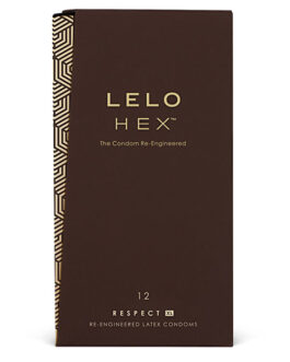 LELO – PRESERVATIVI HEX RESPECT XL CONFEZIONE DA 12