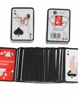 SECRETPLAY – CARTE DA GIOCO KAMASUTRA TASCABILI (ES/EN/PT/IT/FR/DE)