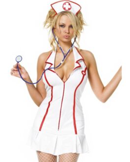 LEG AVENUE – COSTUMES – DISFRAZ JEFA ENFERMERIA 3 PIEZAS TALLA L/XL