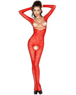 PASSION – WOMAN BS031 BODYSTOCKING ROSSO TAGLIA UNICA