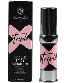 SECRETPLAY – TRIPLE X UNISEX PLEASURE INTENSIFICATOR