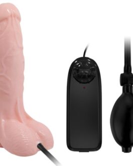 BAILE – DILDO VIBRANTE E GONFIABILE REALISTICO 18.8 CM
