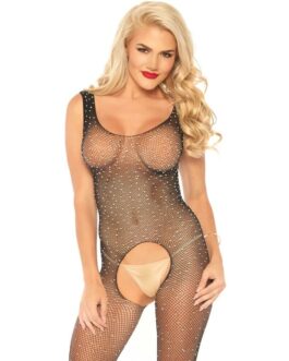 LEG AVENUE – BODYSTOCKING A RETE TAGLIA UNICA