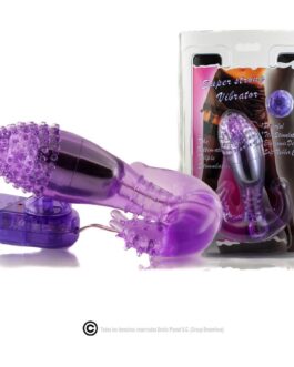 BAILE – STIMOLATORE VAGINALE E ANALE LILLA CON VIBRAZIONE
