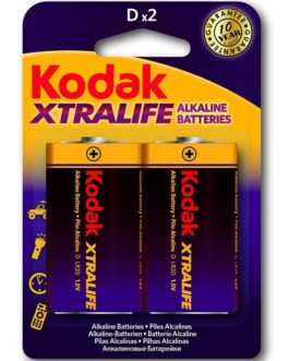 KODAK – BATTERIE ALCALINE XTRALIFE LR20 D LR20 1.5V