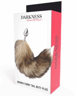 DARKNESS – TAIL BUTT PLUG SILVER