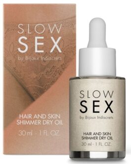 BIJOUX – SLOW SEX OLIO SECCO ILLUMINANTE MULTIFUNZIONE 30 ML