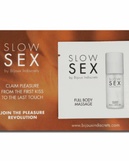 BIJOUX – SLOW SEX MASSAGGIO CORPO COMPLETO GEL DA MASSAGGIO 2 ML
