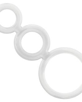 ADDICTED TOYS – SET DI ANELLI PER PENE TRASPARENTE