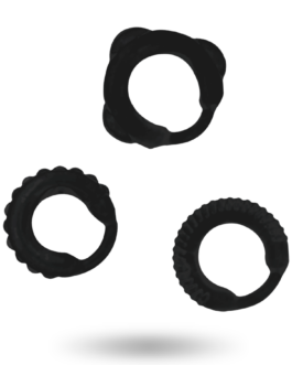 ADDICTED TOYS – SET C-RING NERO