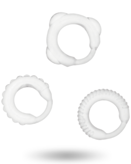 ADDICTED TOYS – SET C-RING TRASPARENTE