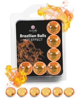 SECRETPLAY – SET 6 PALLINE BRASILIANE EFFETTO CALORE