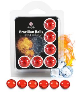 SECRETPLAY – SET 6 PALLINE BRASILIANE EFFETTO CALDO E FREDDO