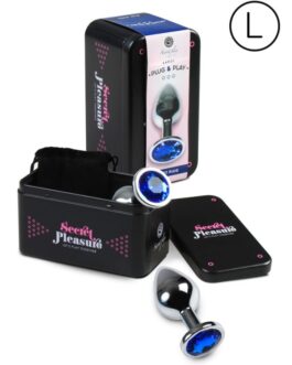 SECRETPLAY – PLUG ANALE TAGLIA L BLU