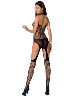PASSION – WOMAN BS060 BODYSTOCKING NEGRO TALLA ÚNICA