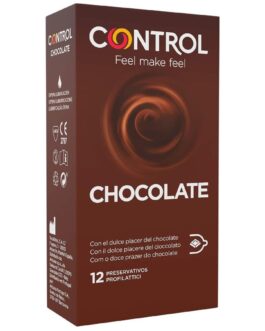 CONTROL – ADAPTA CHOCOLATE CONDOMS 12 UNITS