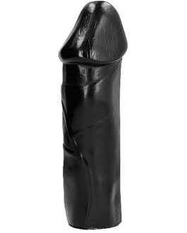 ALL BLACK – DONG 28 CM SENZA TESTICOLI