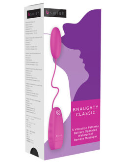 B SWISH – BNAUGHTY CLASSIC VIBRATING BULLET CERISE