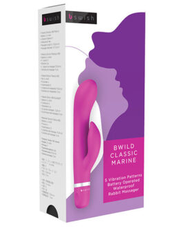 B SWISH – VIBRATORE BWILD CLASSIC MARINE RABBIT CERISE