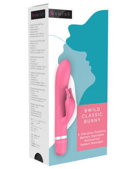 B SWISH – MASSAGGIATORE CLASSICO BWILD CON CONIGLIO – MAGENTA
