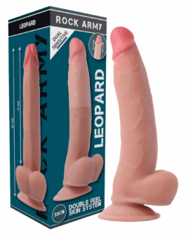 ROCKARMY - LEOPARDO ROCKARMY A DOPPIA DENSIT 23 CM -O- 4.77 CM