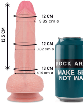 ROCKARMY - LIQUID SILICONE PREMIUM MUSTANG REALISTICO 18 CM -O- 4.14 CM