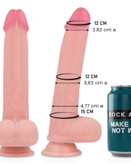 ROCKARMY – LIQUID SILICONE PREMIUM KINGCOBRA REALISTICO 24 CM -O- 4.77 CM
