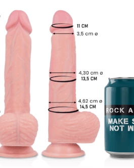 ROCKARMY – DILDO IN SILICONE LIQUIDO PREMIUM SPITFIRE 21 CM -O- 4.62 CM