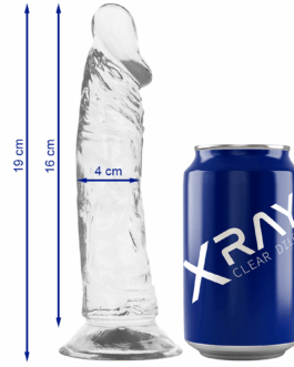 X RAY - CAZZO TRASPARENTE 19 CM -O- 4 CM