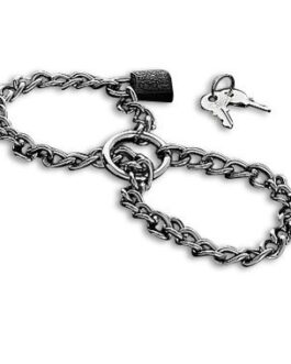 METAL HARD – MANETTE CON CATENA IN ACCIAIO INOSSIDABILE.