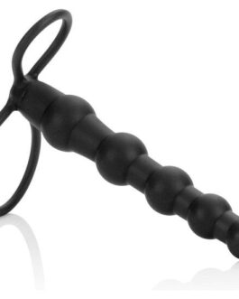 CALEXOTICS - DOPPIO PENETRATORE CON PERLINE NERO