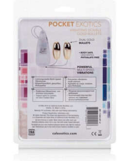 CALEXOTICS – PROIETTILI VIBRANTI GOLD DUO