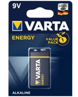 VARTA – BATTERIA ENERGY 9V LR61 1 UNITÀ
