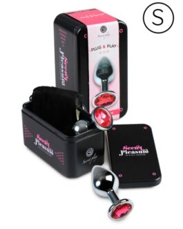 SECRETPLAY – PLUG ANALE ALLUMINIO FUCSIA 7 CM