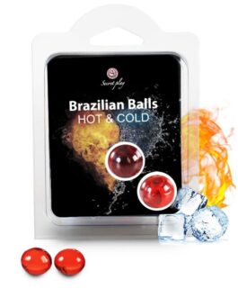 SECRETPLAY – PALLINE BRASILIANE EFFETTO CALDO E FREDDO 2 UNITÀ