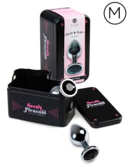 SECRETPLAY – PLUG ANALE NERO M