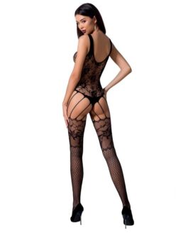 PASSION – WOMAN BS074 BODYSTOCKING TALLA UNICA ROJO