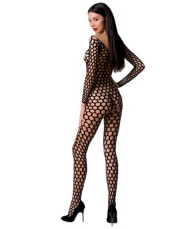 PASSION – WOMAN BS077 BODYSTOCKING TALLA UNICA NEGRO