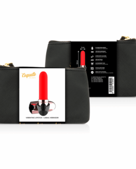 COQUETTE CHIC DESIRE – VIBRATOR ROSSETTO RICARICABILE NERO/ORO