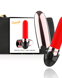 COQUETTE CHIC DESIRE – VIBRATOR ROSSETTO RICARICABILE NERO/ORO