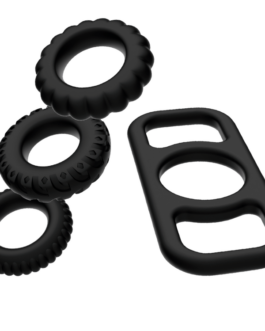 ADDICTED TOYS – SET DI ANELLI PER CAZZO – 4 PEZZI