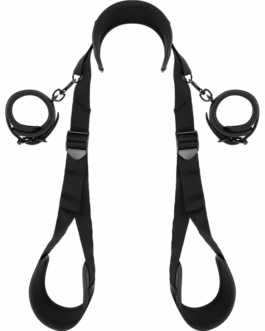FETISH SUBMISSIVE – POSIZIONE A GAMBE APERTE CON MANETTE FODERA IN NOPRENE