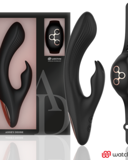 ANNE’S DESIRE – RABBIT TECNOLOGIA DI CONTROLLO REMOTO WATCHME NERO/ORO