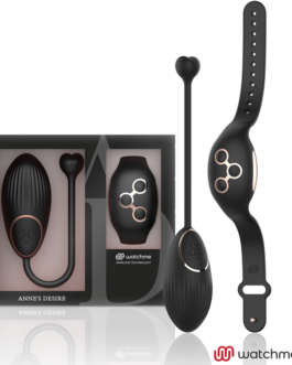 ANNE’S DESIRE – EGG TECNOLOGIA DI CONTROLLO REMOTO WATCHME NERO/ORO