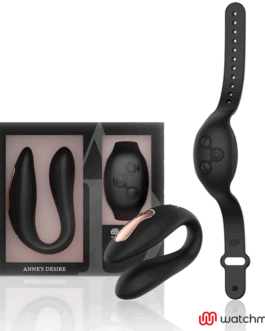 ANNE'S DESIRE - DUAL PLEASURE TECNOLOG A WATCHME NERO